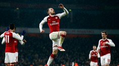 Arsenal s novými posilami zničil Everton, Ramsey zaznamenal hetrik
