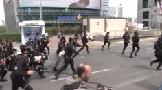 1. máj vo svete. Násilné protesty, bitky, zatýkanie