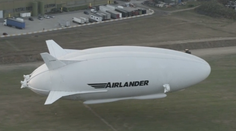 Najväčšia vzducholoď sveta Airlander 10 úspešne absolvovala prvý let