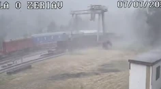 VIDEO: Železnice hlásia problémy. Počasie ukázalo svoju silu