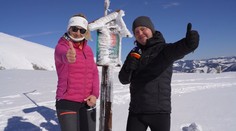 Známa golfistka z greenu vyšliapala na lyžiach na najvyšší vrch Nízkych Tatier