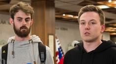 Na demonštrácii pred parlamentom žiadali predčasné voľby, organizátori sa stretli s Dankom