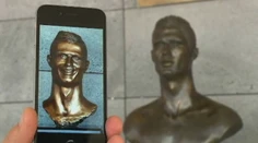 Bola na smiech, teraz ju nahradili. Pozrite si novú bustu Cristiana Ronalda