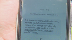 Slovákom začali chodiť SMS o podlžnostiach za používanie diaľnice. Pozor, ide o podvod