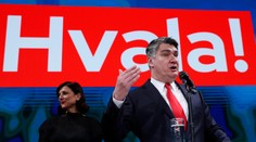 Bývalý chorvátsky premiér Zoran Milanovič sa stal novým prezidentom krajiny