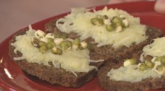 Chutná nátierka a šalát z kalerábu