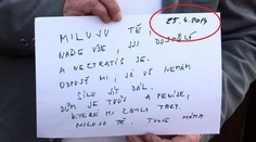 Je Bartošovej list na rozlúčku pravý? Grafologička má pochybnosti