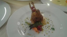 Jahňacie kotletky s rebarborovou omáčkou