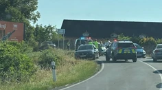Hromadná nehoda pri Veľkom Krtíši. Zrazilo sa niekoľko áut