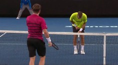 VIDEO: To muselo bolieť! Wawrinka takto napálil Kližana do rozkroku