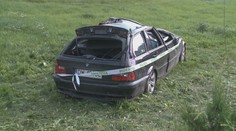 Nočná jazda sa skončila vo výbehu pre kone. Vodič nafúkal jeden a pol promile