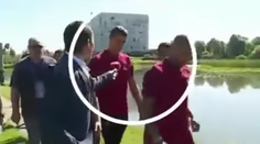 Ronaldo stratil nervy, odniesol si to novinár