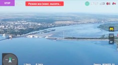 VIDEO: Priehrada bola pred výbuchom naplnená až po okraj. Odpálila ju ruská 205. motostrelecká brigáda, tvrdí Kyjev