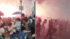 VIDEO: Náboženské oslavy v Mexiku sa zmenili na peklo. Výbuch pyrotechniky pri kostole si vyžiadal 10 obetí