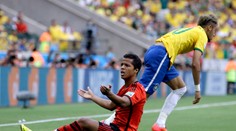V súboji Brazílie a Mexika rozhodovali hlavičky. Video
