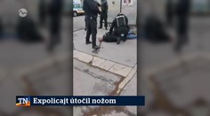 Expolicajt útočil nožom