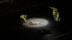 Muža v slipoch prešlo na diaľnici niekoľko áut. Záhadou zostáva, ako sa tam dostal