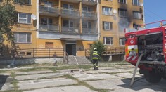 Vo Veľkom Krtíši horela známa bytovka so sociálne slabými obyvateľmi. Mesto sa ich snažilo viackrát vysťahovať