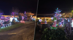 VIDEO: Slovenské Las Vegas. Tibor z juhu Slovenska sa pýši bohatou vianočnou výzdobou, domá má ešte jeden skrytý poklad