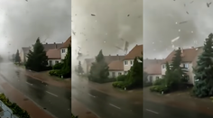 VIDEO: Radovanovi sa pred objektívom sformovalo tornádo, nakrúcal aj počas toho, ako pustošilo jeho dom