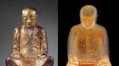 Vedcov prekvapila takmer 1000-ročná socha Budhu. Ukrývala ľudské pozostatky