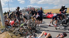 TdF: Reštartovanú 3. etapu vyhral Rodriguez, Sagan sa oblieka do bieleho