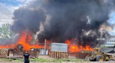 Obrovský požiar v Bardejove. Píla na Duklianskej je minulosťou