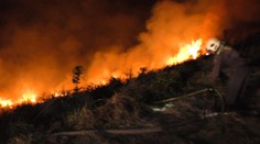 Horiace peklo! Na Semeteši pri Turzovke horeli stovky hektárov lesa