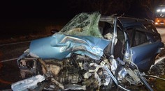 Pri Piešťanoch sa čelne zrazili autá, obaja vodiči zomreli (†26, †44)