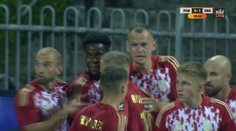 VIDEO: Podbrezová s Banskou Bystricou si v derby body delili. Malec sa presadil kvalitnou hlavičkou