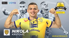 Nikola Krstovič sa stal víťazom ankety Hráč mesiaca október