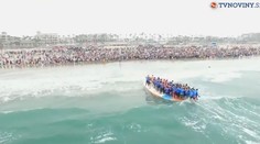 Pozrite si rekordnú jazdu na surfe