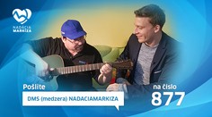 Juraj Bača ukázal dobré srdce. Ťažko chorému dievčatku vyčaroval úsmev na tvári