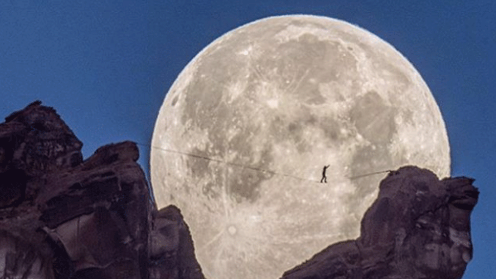 VIDEO: Unikátne zábery horolezca vyrážajú dych. "Prešiel" sa aj po Mesiaci