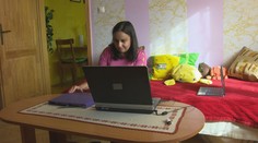 Michaela chce byť jediná nevidiaca novinárka v televízii