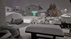 Zima hlási svoj príchod. Vo Švédsku napadlo takmer 40 centimetrov snehu