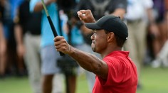 Tiger Woods vyhral po piatich rokoch prvý turnaj PGA Tour