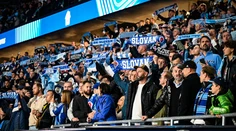 VIDEO: Fanúšikovia Slovana prišli do Mníchova v rekordnom počte. Mnohí veria v body proti Bayernu