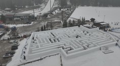 Zámerne sa chcú stratiť. Najväčší snežný labyrint v Európe je len kúsok od Slovenska