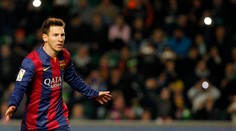 Barcelona porazila Eibar dvomi gólmi Messiho