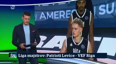 Liga majstrov: Patrioti Levice - VEF Riga