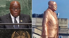 Ghanský prezident si nechal postaviť vlastnú sochu. Jeho krok vyvolal odpor aj posmešky