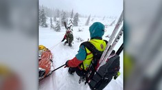 Vo Vysokých Tatrách padla lavína, zranení sú traja turisti