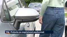 Pokuta za zaplatené parkovné
