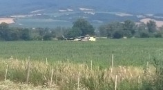 Pri Trenčíne preťal vrtuľník drôty vysokého napätia. Nasledovalo núdzové pristátie