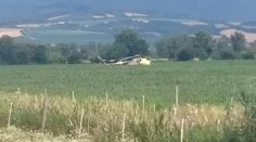 Pri Trenčíne preťal vrtuľník drôty vysokého napätia. Nasledovalo núdzové pristátie