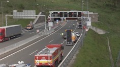 Ďalšia nehoda na D1, iba 19-ročný mladík čelne vrazil do tunela