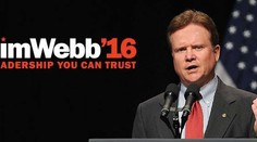 Bývalý senátor Jim Webb oznámil kandidatúru na prezidenta