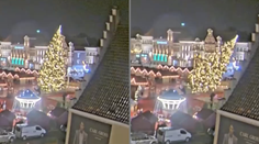 VIDEO: Tragédia na vianočných trhoch v Belgicku. Na ľudí sa zrútil obrovský vianočný strom, hlásia jednu obeť