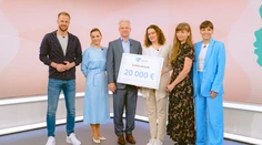 Pomáhame dobudovať záhradu pri Psychiatrickom stacionári